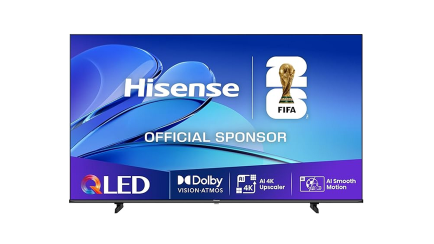 📺 Hisense 58E7Q 58 Zoll UHD QLED smart AI TV für 369,99€ (statt 519€)