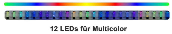 🌈🪼 Eaxus LED Quallen USB Stimmungsleuchte 31cm für 19,99€ (statt 27€)