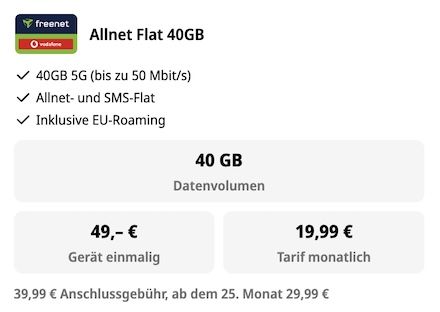 🔥 170€ Ersparnis 📱 Xiaomi 17T Pro (512 GB) für 49€ + Vodafone Allnet 40GB für 19,99€ mtl. 🔥 170€ Ersparnis 📱 Xiaomi 17T Pro (512 GB) für 49€ + Vodafone Allnet 40GB für 19,99€ mtl.