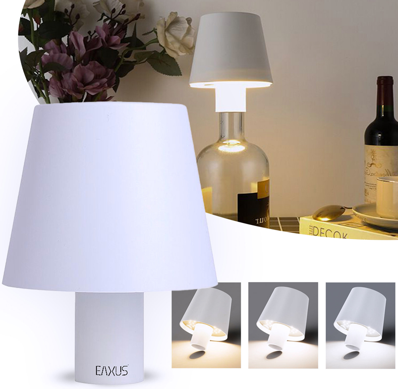 💡🛋️ EAXUS LED Flachenlampe Akku USB für 9,99€ (statt 14€)