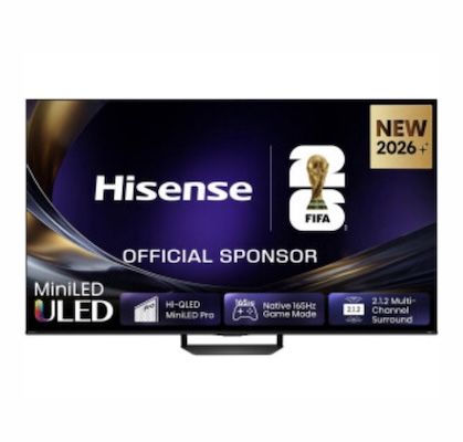 📺 Hisense 55U7DS Pro – 55 Zoll UHD TV mit 165 Hz für 599€ (statt 739€) + 50€ Cashback