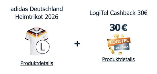 🔥 KRASS 🔥 Telekom MagentaMobil M mit unlimited 5G für eff. 18,70€ mtl. + 🇩🇪 adidas Deutschland Trikot