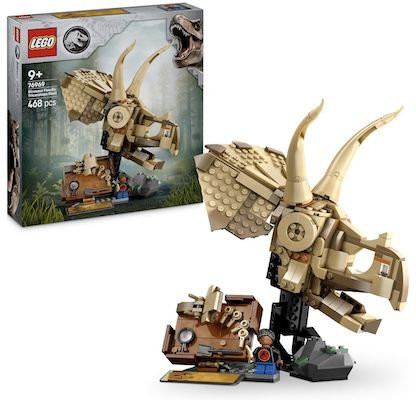 🦖 LEGO Jurassic World – Dinosaurier-Fossilien: Triceratops-Schädel (76969) ab 27,74€ (statt 35€)