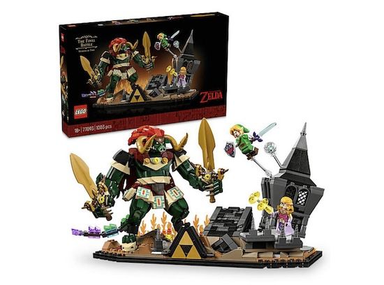 ⚔️ LEGO The Legend of Zelda: Ocarina of Time – Das Letzte Gefecht (77093) für 107,99€ (statt 120€) ⚔️ LEGO The Legend of Zelda: Ocarina of Time – Das Letzte Gefecht (77093) für 107,99€ (statt 120€)
