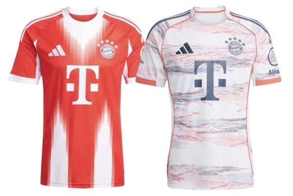🔴 adidas FC Bayern München Trikot 2025/2026 (Heim & Auswärts) für je 45,98€ (statt 62€)