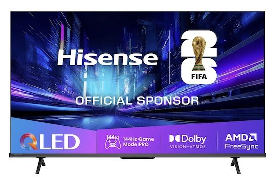 📺 Hisense 50E77Q PRO - 50 Zoll QLED UHD Fernseher mit 144 Hz für 299€ (statt 370€) 📺 Hisense 50E77Q PRO 50 Zoll QLED UHD Fernseher mit 144 Hz für 299€ (statt 370€)