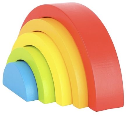 🌈 small foot Regenbogen-Motorikspielzeug mit 5 Formen ab 5,20€ (statt 9€) 🌈 small foot Regenbogen Motorikspielzeug mit 5 Formen ab 5,20€ (statt 9€)