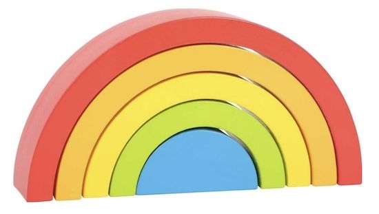 🌈 small foot Regenbogen-Motorikspielzeug mit 5 Formen ab 5,20€ (statt 9€) 🌈 small foot Regenbogen Motorikspielzeug mit 5 Formen ab 5,20€ (statt 9€)