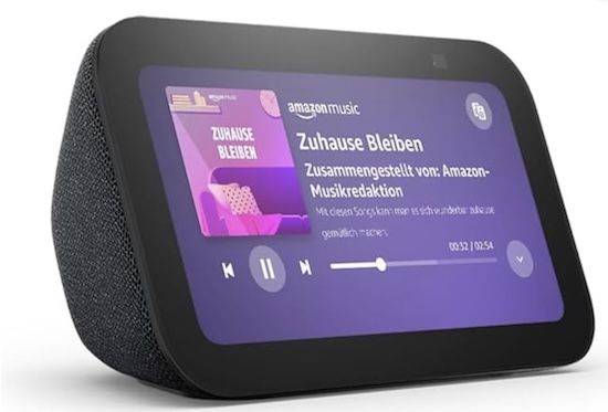 🖥️ Amazon Echo Show 5 (3. Gen) HD Smart Display für 54,99€ (statt 90€)