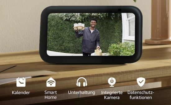 🖥️ Amazon Echo Show 5 (3. Gen) HD Smart Display für 54,99€ (statt 90€)