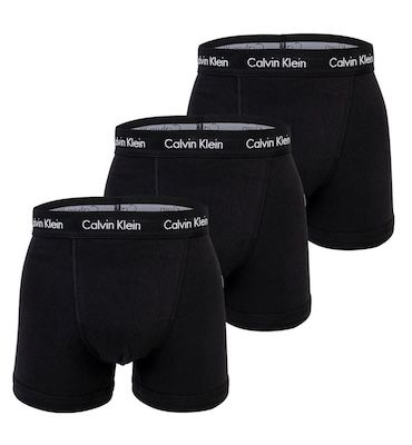 🩳 3x Calvin Klein Boxershorts Briefs mit Logobund ab 18,64€ (statt 34€)