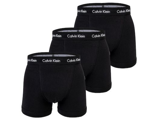 🩳 3x Calvin Klein Boxershorts Briefs mit Logobund ab 18,64€ (statt 34€)