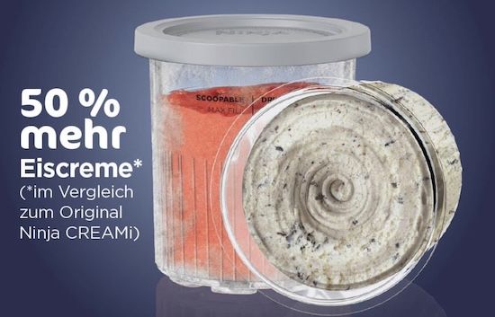 🍦 Ninja CREAMi Deluxe NC502 Stone Gold Eismaschine für 209,99€ (statt 250€)