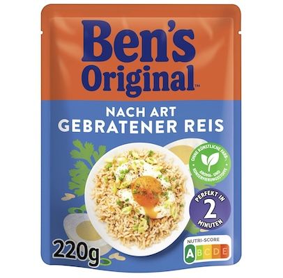 🍚 6x Bens Express Reis nach Art gebratener Reis ab 5,35€ (statt 11€) – 0,89€ pro Tüte