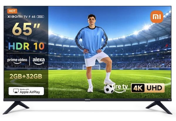 😱 Krasser Preis für 65 Zoll! 📺 Xiaomi TV F 65   65 Zoll UHD Fernseher mit 120 Hz für 369€ (statt 399€)