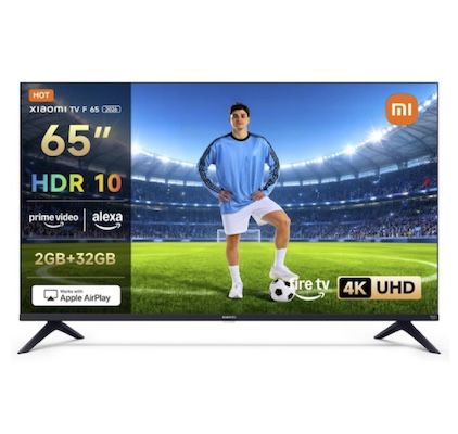 😱 Krasser Preis für 65 Zoll! 📺 Xiaomi TV F 65 – 65 Zoll UHD Fernseher mit 120 Hz für 369€ (statt 399€)