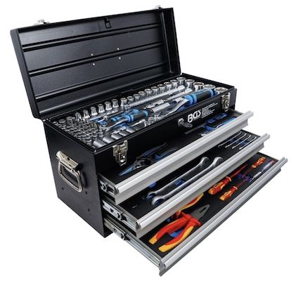 🔧 BGS 3350 Elektriker Metall Werkzeugkoffer, 147 tlg. für 189,69€ (statt 234€)