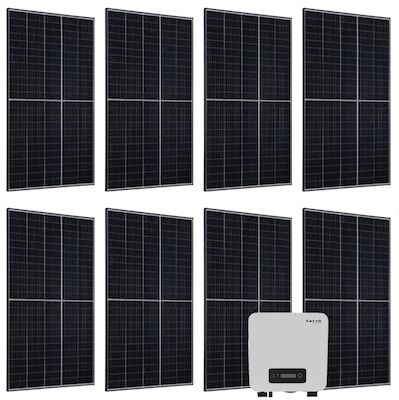 ☀️ Juskys Solaranlage Set 8x 400W + Wechselrichter für 799,99€ (statt 1.000€)