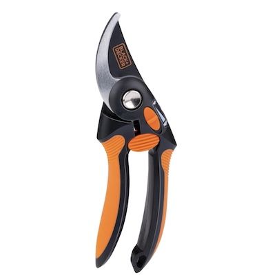 ✂️ Black+Decker Bypass Gartenschere (13mm Schnittstärke) ab 5,43€ (statt 12€)