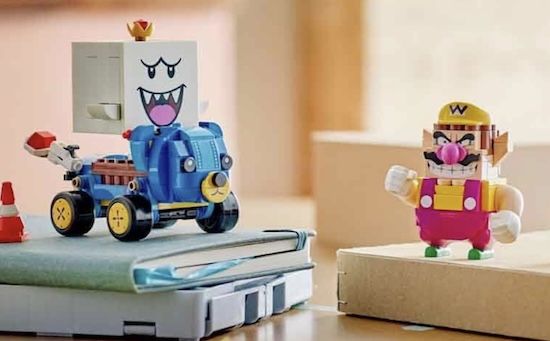 👻 LEGO Super Mario Mario Kart   Wario & König Buu Huu (72038) ab 20€ (statt 34€)