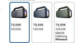 đ soundcore by Anker Boom 2 Outdoor-Lautsprecher mit 24h Akku fĂŒr 79,99⏠(statt 130âŹ) đ soundcore by Anker Boom 2 Outdoor Lautsprecher mit 24h Akku fĂŒr 79,99⏠(statt 130âŹ)