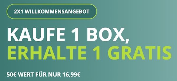 📦 2x Degusta Box mit Leckereien im Wert von jeweils 25€ für 16,99€ (statt 34€)