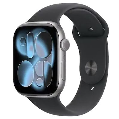 🍏 Apple Watch Series 11 (5G, 46mm) in Space Grau für 404,95€ (statt 500€)