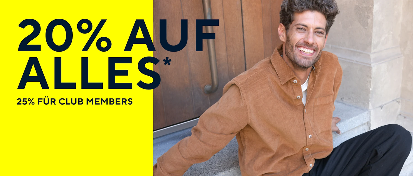 👕🧥 Tom Tailor Shopping Week 20% bzw. 25% extra Rabatt auf (fast) Alles!