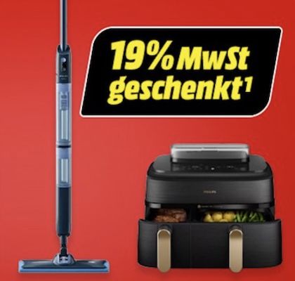 🔥🔥 MediaMarkt & Saturn MwSt.-Aktion 2026: 15,97% Rabatt auf fast alles ‼️