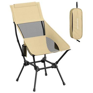 🏕️ Songmics Campingstuhl mit langer Rückenlehne, zusammenfaltbar für 17,99€ (statt 36€)