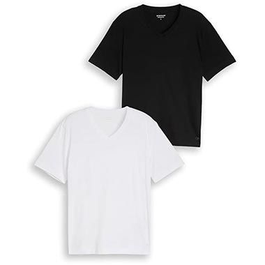 👕 2er Pack Tom Tailor V-Neck Farbmix T-Shirts ab 14,44€ (statt 20€)