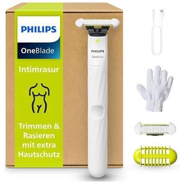 🪒 Philips OneBlade Intimate Haarentferner für 34,99€ (statt 45€)