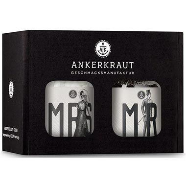 🧂 Ankerkraut (Mr. & Mrs.) Hochzeits-Box mit Salz & Pfeffer für 15,95€ (statt 20€)