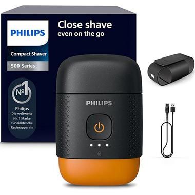🪒 Philips Rasierer Series 500 kompakter Elektrorasierer für 59,99€ (statt 84€)