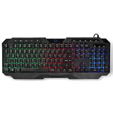 WOW! ⌨️ -74% Rabatt ab 2 Nedis Gaming Tastaturen – z.B. 2x RGB Keyboard für 9,98€ (statt 42€)