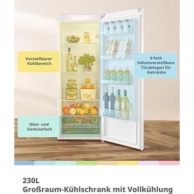 🧊 Comfee RCD235WH2EU(E) Kühlschrank mit 230L für 229,99€ (statt 279€) 🧊 Comfee RCD235WH2EU(E) Kühlschrank mit 230L für 229,99€ (statt 279€)