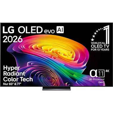 1.870€ Ersparnis! 🔥 LG OLED77C6ELB 77″ 4K OLED evo AI TV bis 165Hz für 2.799€ (statt 4.669€)