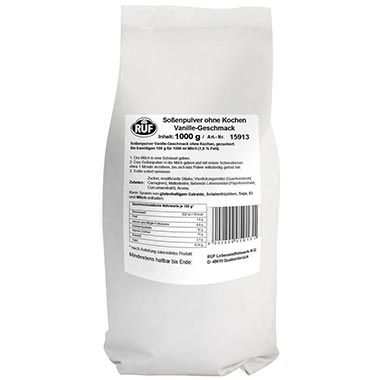 🍮 1kg RUF Vanillesoße ohne Kochen zum Anrühren ab 7,62€ (statt 10€)