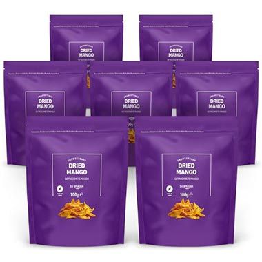 🥭 7 x 100g by Amazon Getrocknete Mango ab 12,99€ (statt 16€)