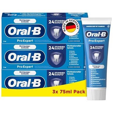 🪥 3er Pack Oral-B Pro-Expert Schutz Zahncreme ab 7,59€ (statt 12€)