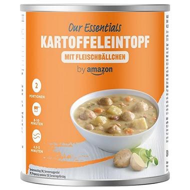 🍲 4 x 800g by Amazon Kartoffeleintopf mit Fleischbällchen ab 9,90€ (statt 14€)