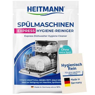 🧽 4x Heitmann Express Spülmaschinenreiniger ab 3,56€ (statt 7€)