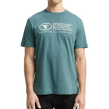 👕 Tom Tailor Basic T-Shirt mit Print für 12,99€ (statt 18€) – L nur 6,70€!