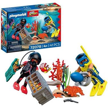 🥽 Playmobil 72078 City Action Polizeitaucher mit Schatz für 9,90€ (statt 14€)
