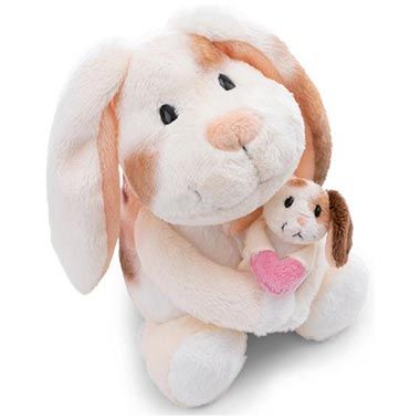 🐇 NICI Hase mit Hasenkind Kuscheltier für 12,99€ (statt 19€)