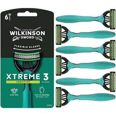 🪒 6er Pack Wilkinson Sword Xtreme 3 Sensitive Einwegrasierer ab 3,80€ (statt 5€)