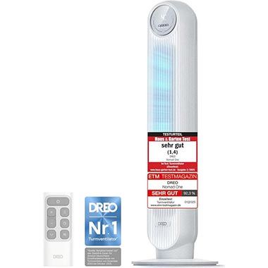💨 Dreo DR-HTF007 Turmventilator mit 4 Modi für 76,47€ (statt 90€)