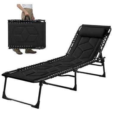 🏖️ Palawano Faltbare Sonnenliege mit 5-Fach Verstellbarer Rückenlehne für 29,99€ (statt 60€)