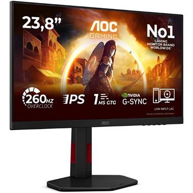 🖥️ AOC 24G4ZR 24 🖥️ AOC 24G4ZR 24 FHD Gaming Monitor mit 260Hz für 99€ (statt 123€)