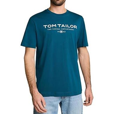 👕 Tom Tailor Baumwoll T-Shirt mit Logo-Print ab 9,86€ (statt 21€)